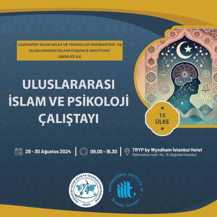 "uluslararası İslam Ve Çağdaş Psikoloji Çalıştayı" İçin Geri Sayım Başladı