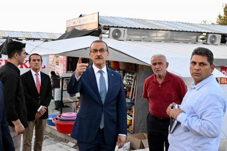 Konteyner Esnafları Sorunlarını Vali Yavuz’a İletti