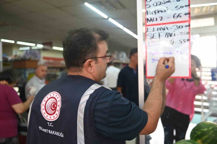 Pütürge’de Etiket Ve Kasa Fiyatları Karşılaştırıldı