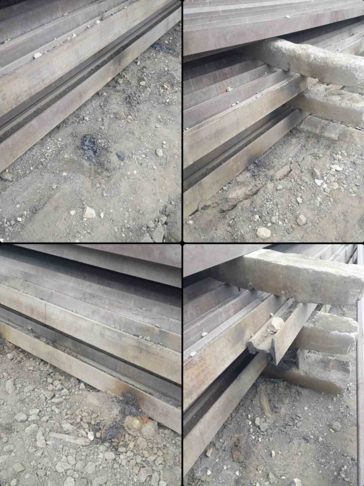 Tren Raylarını Çalmaya Çalışırken Yakalandılar
