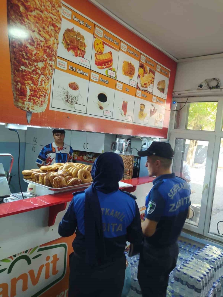 Şehitkamil Zabıta Ekiplerinden Okul Çevresinde Kapsamlı Denetim
