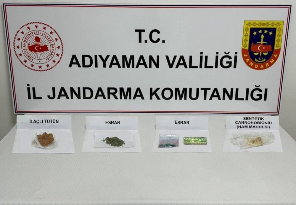 Uyuşuturcu Denetimlerinde 1 kişi tutuklandı