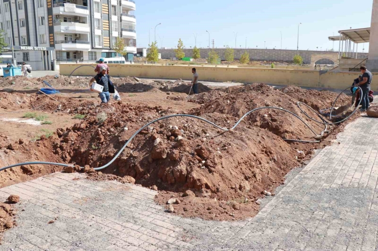 Haliliye’de Yeşil Alan Çalışması