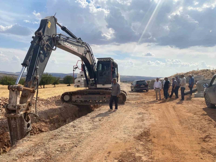 Kaymakam Partal, Alt Yapı Çalışmalarını İnceledi