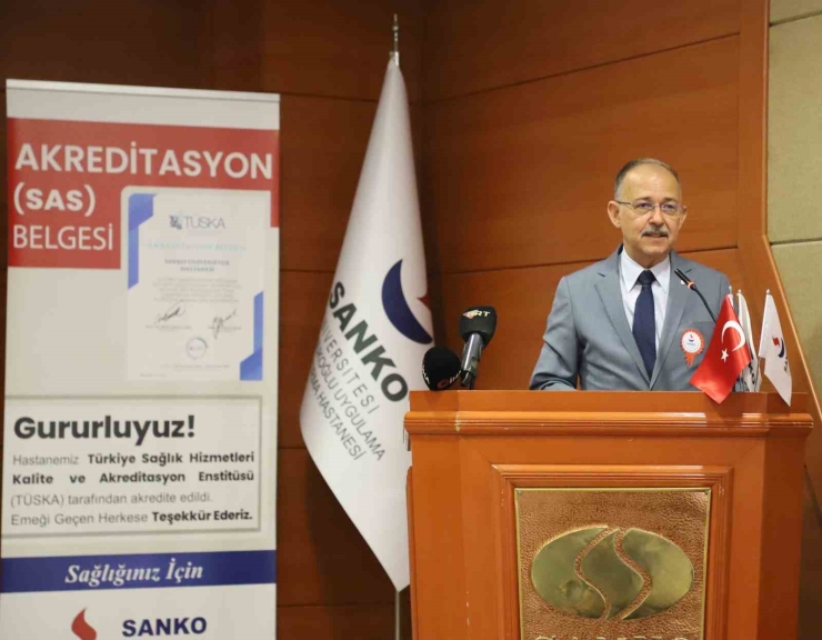 Sanko Üniversitesi Hastanesi’nin “akreditasyon Belgesi” Gururu