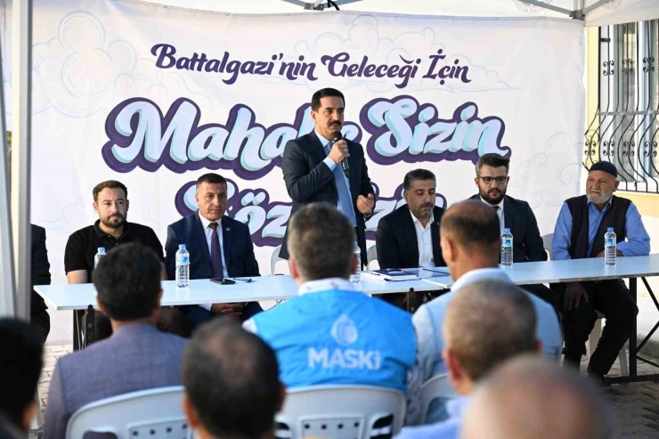 Başkan Taşkın, Göztepe Mahalle Sakinlerini Dinledi