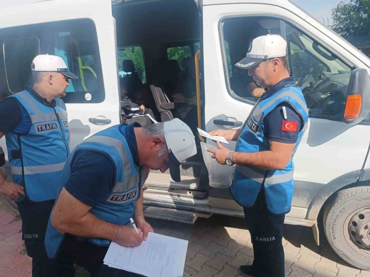 Öğrenci Servislerine Yönelik Denetimler Devam Ediyor