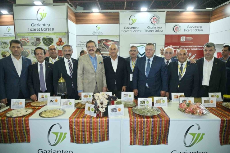 Gaziantep’in Coğrafi İşaretli Ürünleri Yörex Fuarında Tanıtıldı