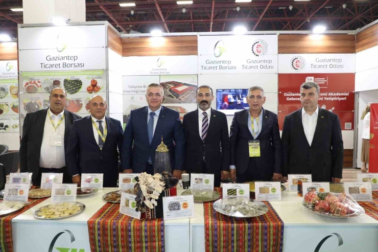 Gaziantep’in Coğrafi İşaretli Ürünleri Yörex Fuarında Tanıtıldı