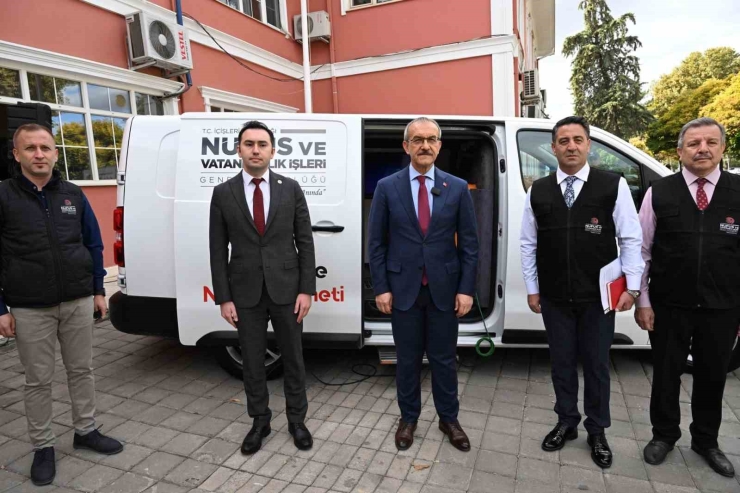 Malatya’da Nüfus Mobil Hizmet Aracı Tanıtıldı