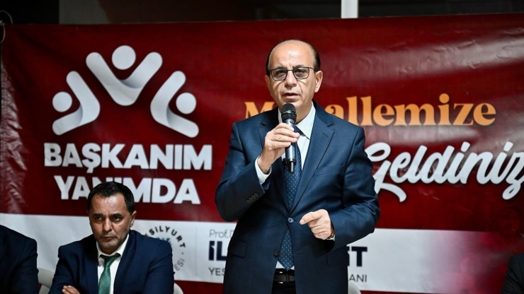 ‘başkanım Yanımda’ Toplantıları, Yeşilyurt’taki Yeni Dönem Yatırımlarına Işık Tutuyor