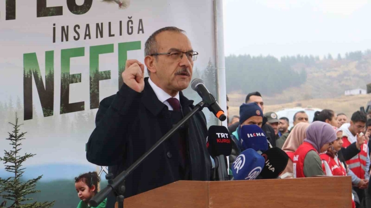 Malatya’da Fidanlar Toprakla Buluştu