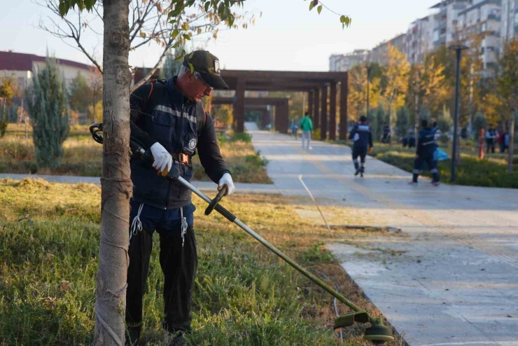 Yenişehir Millet Bahçesi’nde Kapsamlı Bakım Çalışması Başlatıldı