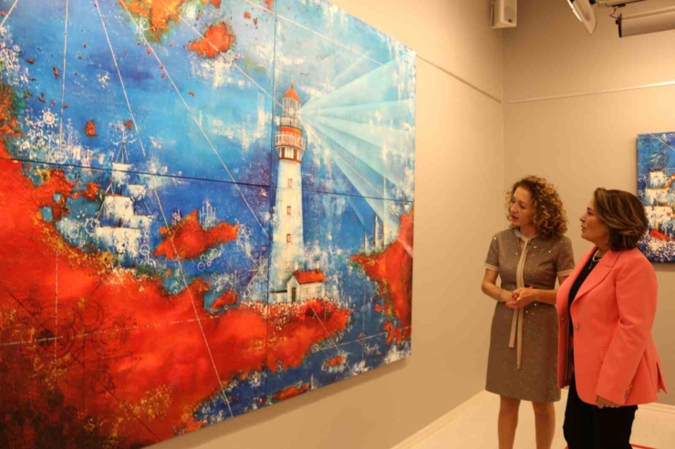 Sanko Sanat Galerisi’nde “denizcinin Umudu” Temalı Resim Sergisi