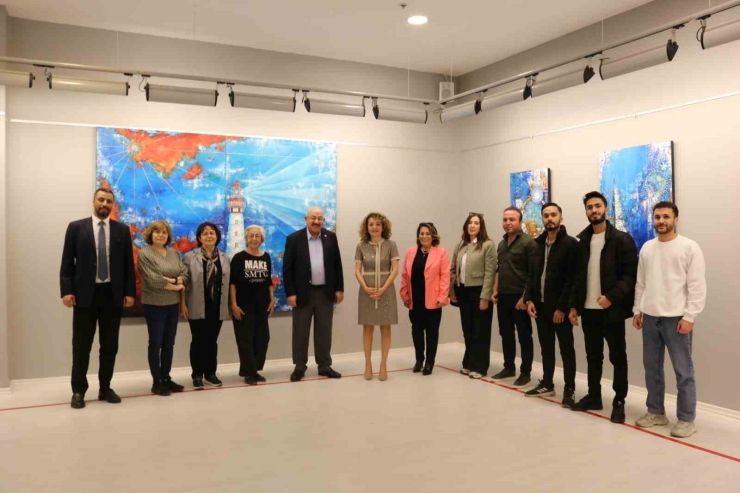 Sanko Sanat Galerisi’nde “denizcinin Umudu” Temalı Resim Sergisi