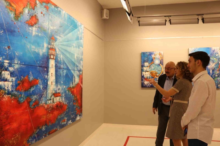 Sanko Sanat Galerisi’nde “denizcinin Umudu” Temalı Resim Sergisi