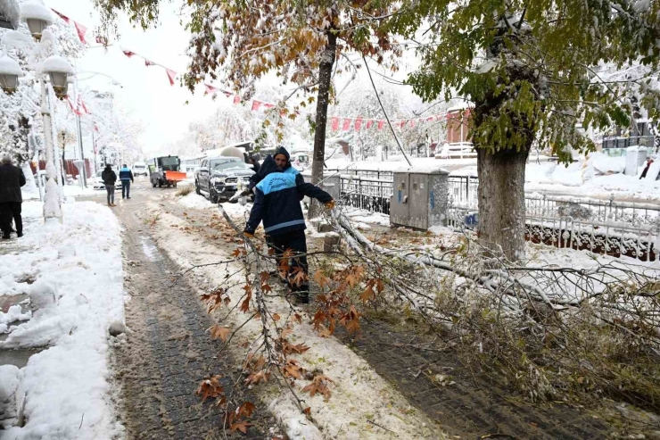 Battalgazi Belediyesi Kış Mesaisinde