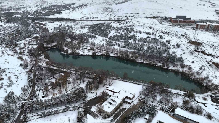 Malatya’da Kar Yağışı Sonrası Kış Manzaraları