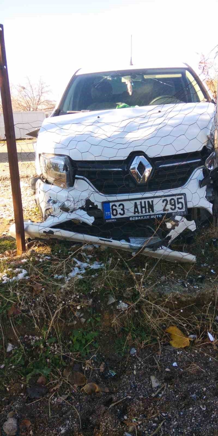 Çüngüş’te Trafik Kazası: 1 Yaralı