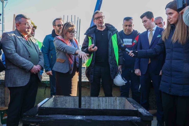 Gaziantep Büyükşehir, Sazgın Köyü Meydanı’nı Yeniden Tasarlıyor