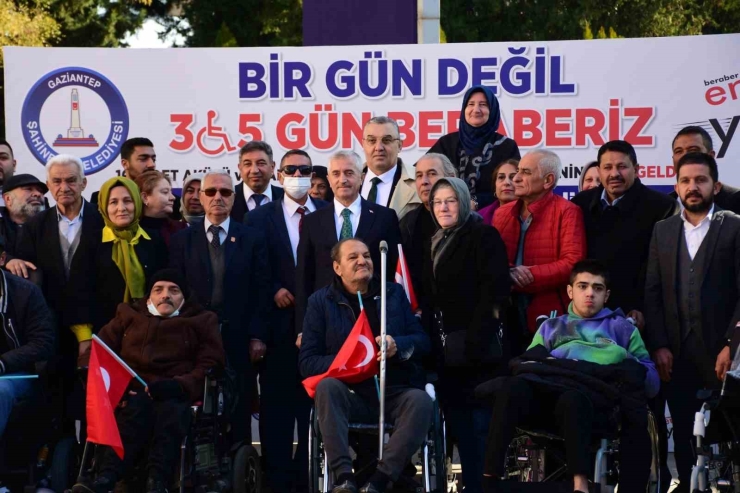 Şahinbey Belediyesi’nden 3 Aralık Engelliler Günü’ne Özel Etkinlikler