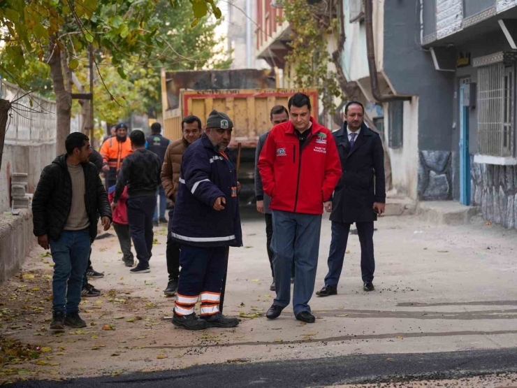 Yılmaz, Projeleri Yerinde İnceledi