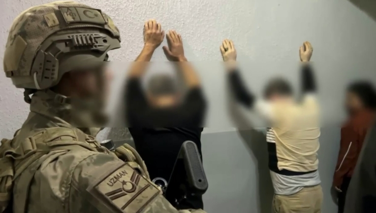 Gaziantep’te Jandarmadan Terör Operasyonu: 16 Gözaltı
