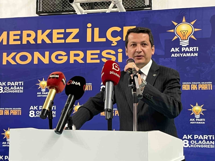 Ak Parti Adıyaman Merkez İlçe Başkanlığı Seçimleri Tamamlandı