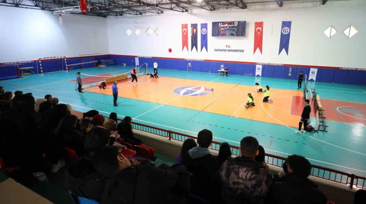 Gaün’de Engelleri Aşan Goalball Maçı Düzenlendi