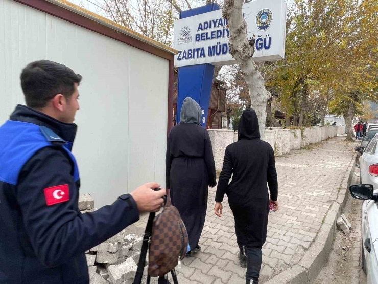 Adıyaman Belediyesinden Dilencilere Operasyon