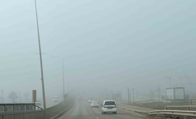 Adıyaman’da Yoğun Sis Etkili Oldu