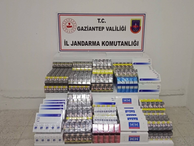 Gaziantep’te 1 Milyon Tl Değerinde Kaçak Malzeme Ele Geçirildi