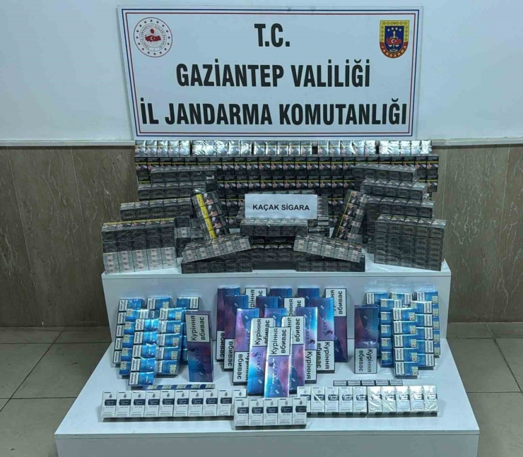 Gaziantep’te 1 Milyon Tl Değerinde Kaçak Malzeme Ele Geçirildi