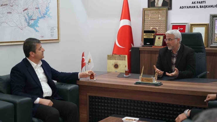 Başkan Tutdere, Ak Parti Yönetimiyle Bir Araya Geldi