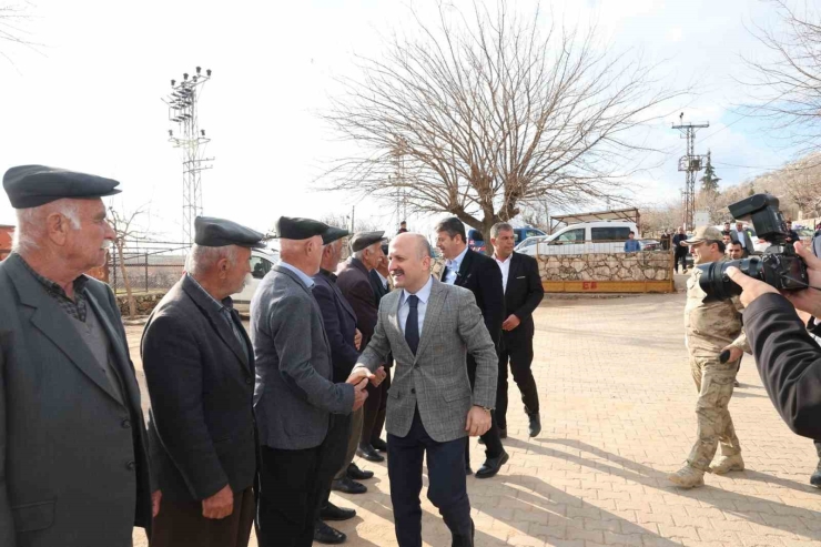 İl Protokolü Kayaönü Köyü Halkıyla Bir Araya Geldi