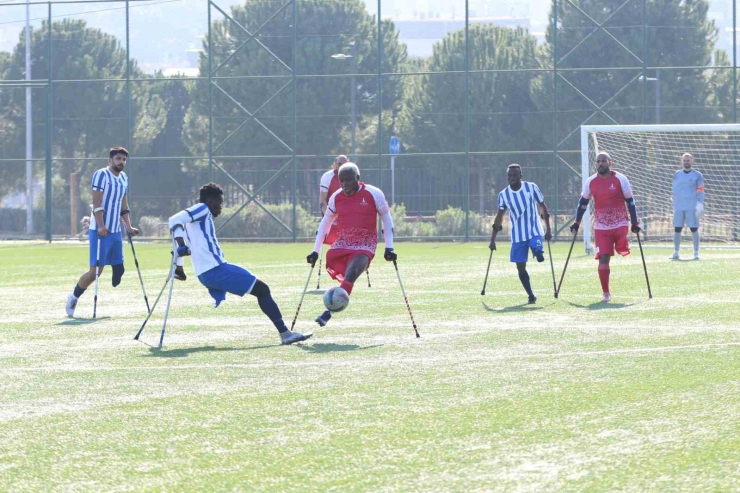 Şahinbey Ampute Tek Atışla Kazandı 1-0