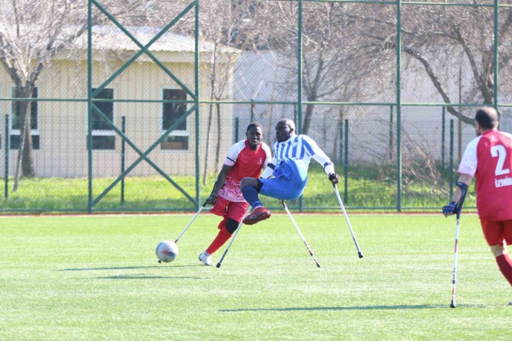 Şahinbey Ampute Tek Atışla Kazandı 1-0