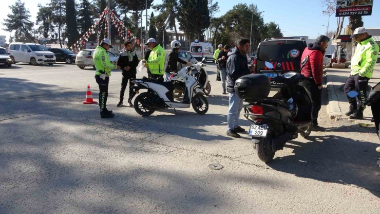 Adıyaman’da Motosiklet Denetimleri Arttırıldı