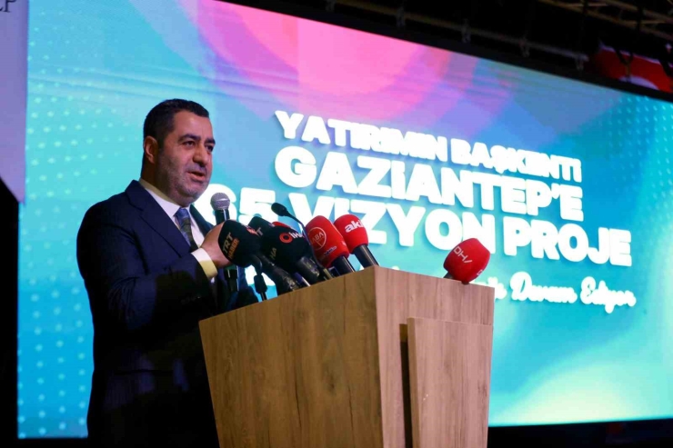 Gaziantep Milletvekili Bozgeyik: "gaziantep Yatırımlarla Büyüyor"