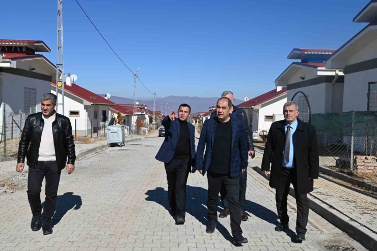 Pütürge Belediye Başkanı Mikail Sülük’ten Ziyaret Ve İncelemeler