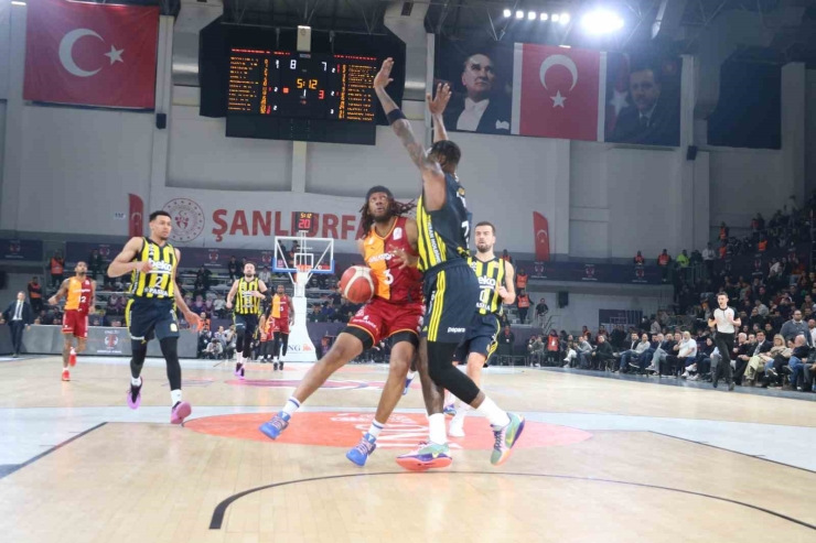 Basketbol Ing Erkekler Türkiye Kupası: Fenerbahçe: 89 - Galatasaray: 74