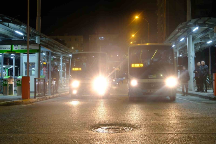 Şanlıurfa’da Gece Ulaşımı Başladı