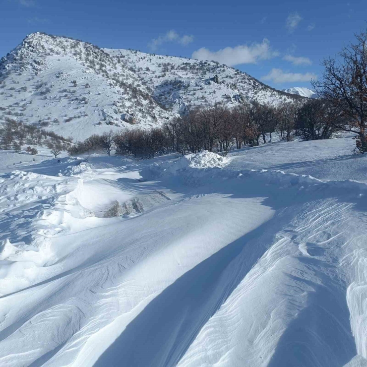 Malatya’da Kar Yerini Fırtına Ve Tipiye Bıraktı