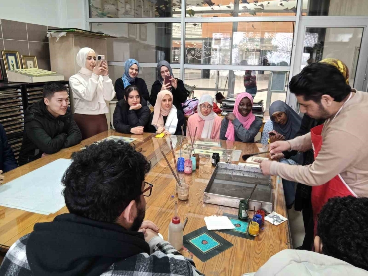 Malatya Sanat Merkezi, Farklı Ülkelerden Gelen Öğrencileri Ağırladı