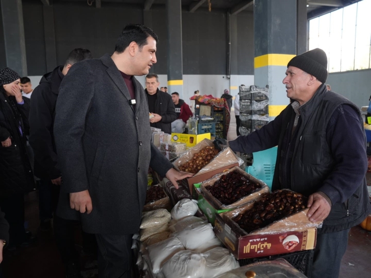 Başkan Yılmaz’dan Pazar Yerlerine Ziyaret