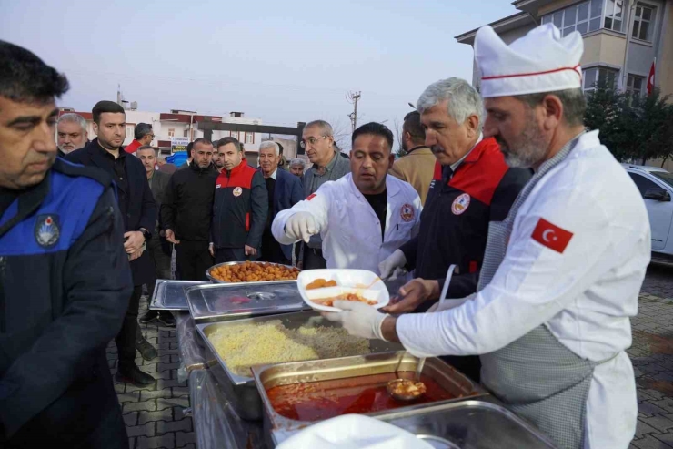 Kahta’da Vatandaşlar Gönül Sofrasında Buluştu