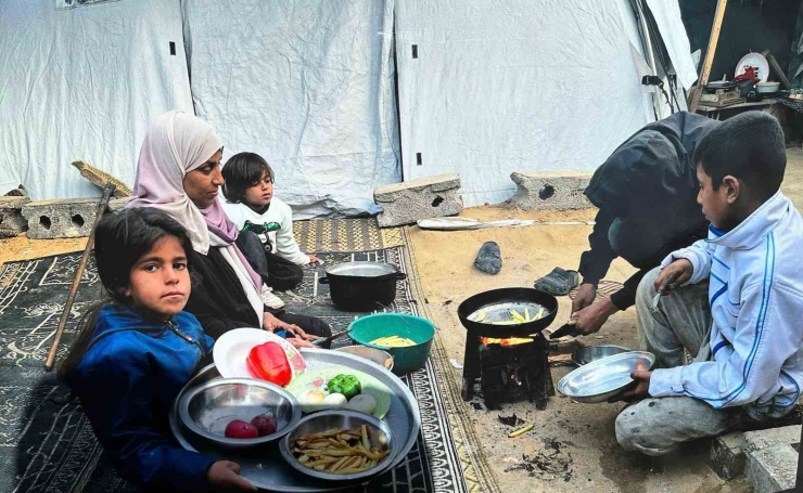 ‘gazze’de Ramazan’ Temalı Sergi Açıldı