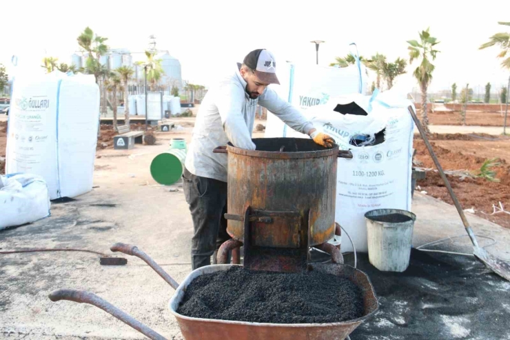 Eyyübiye Millet Bahçesinde Bakım Ve Onarım Çalışması