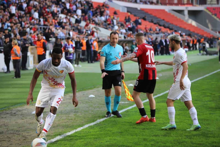 Trendyol Süper Lig: Gaziantep Fk: 1 - Kayserispor: 0 (maç Sonucu)