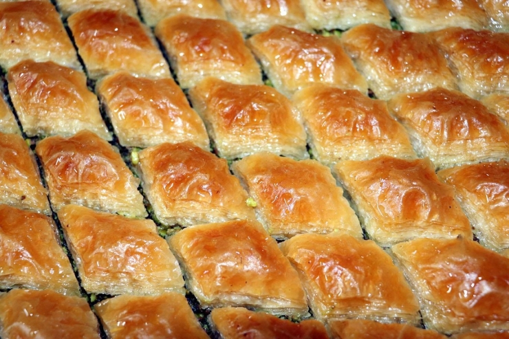 Gaziantep Baklavasında Ramazan Bayramı Mesaisi Başladı